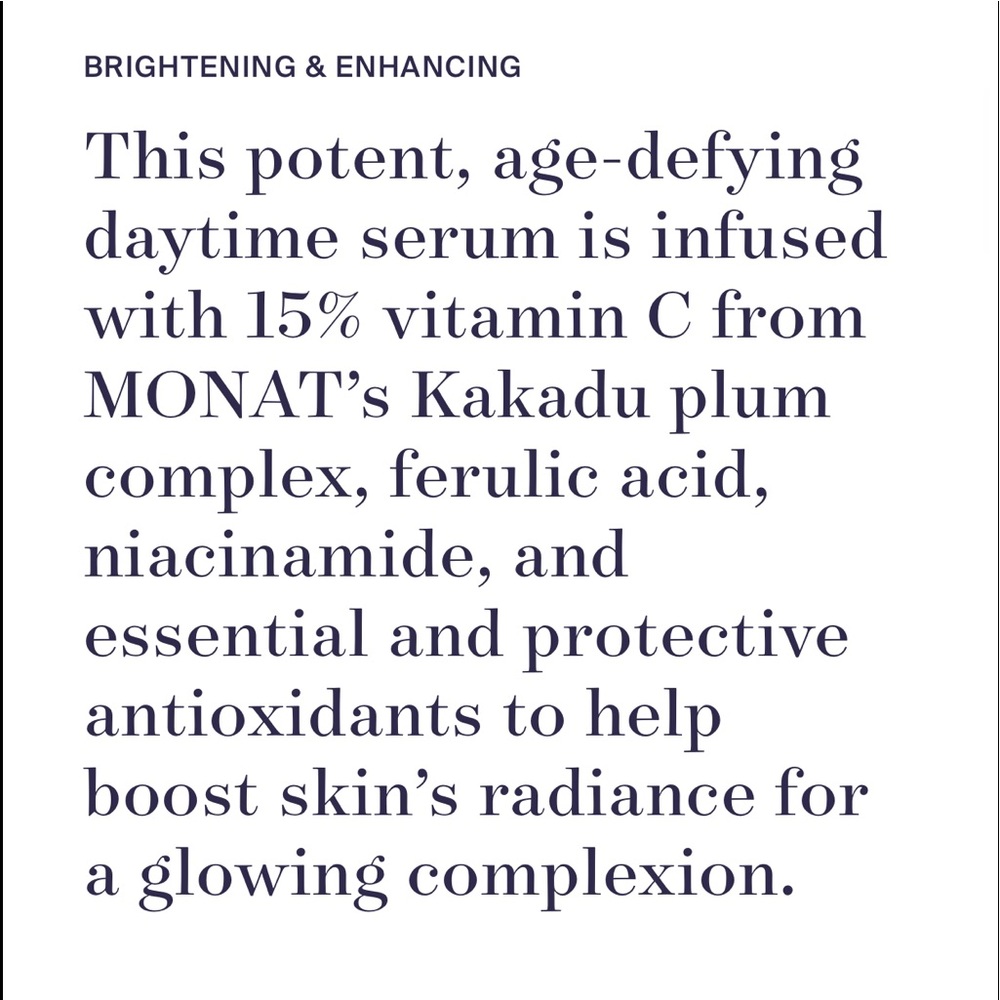 💖🆕💖Monat C. Radiance Illuminating Serum - Picture 3 of 9